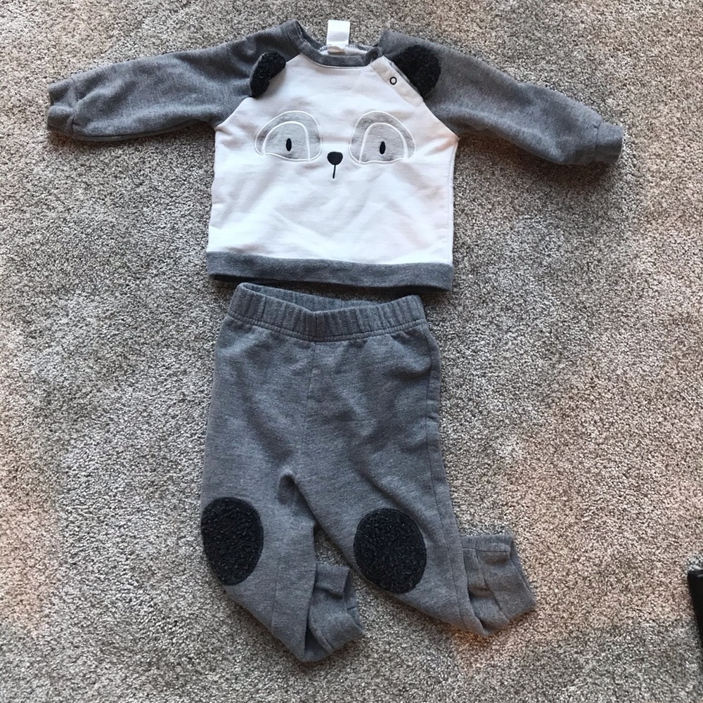 Chick Pea 12 Month Dog sweater set